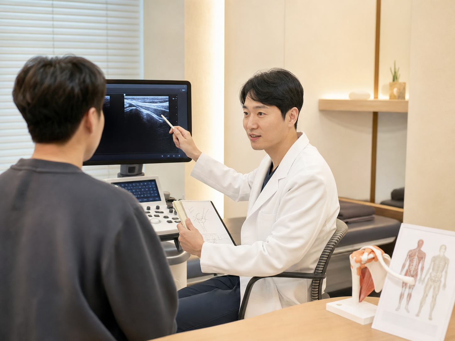 Gordonmadi clinic — brand difference ultrasound note